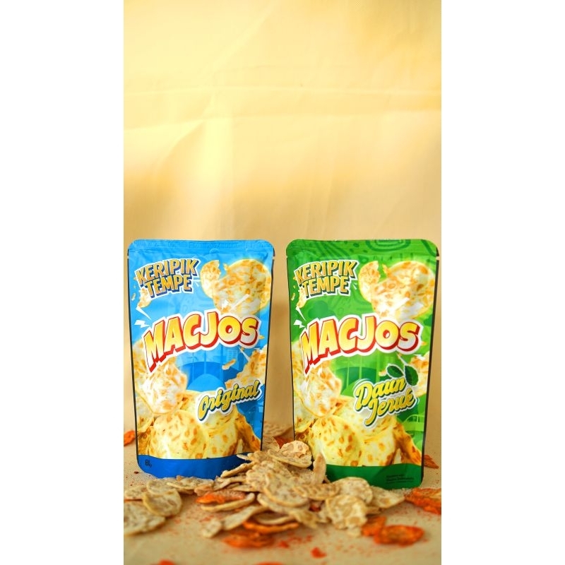 

keripik tempe macjos 100gr ada 2 varian