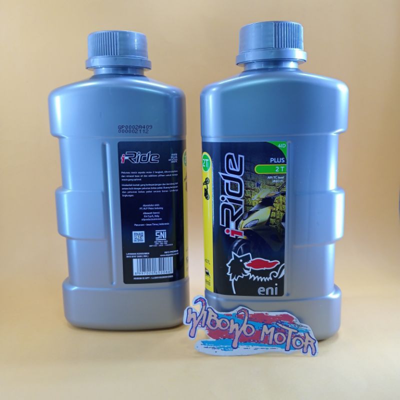 OLI SAMPING AGIP 2T OLI 2T I-RIDE ENI AGIP OLI ENI 2t 700ml 0,7L 100% ORIGINAL MURAH