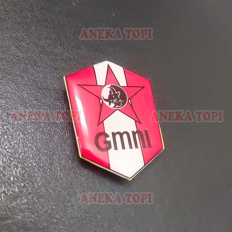 Pin Bros Logo GMNI Bros Gerakan Mahasiswa Nasional Indonesia - Aneka Topi