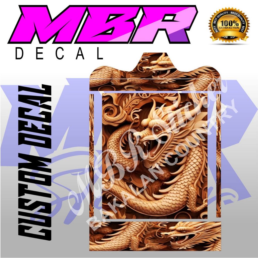 DECAL SANGKAR KOTAK,,STIKER SANGKAR MOTIF UKIRAN ,STIKER CUSTOM MURAH