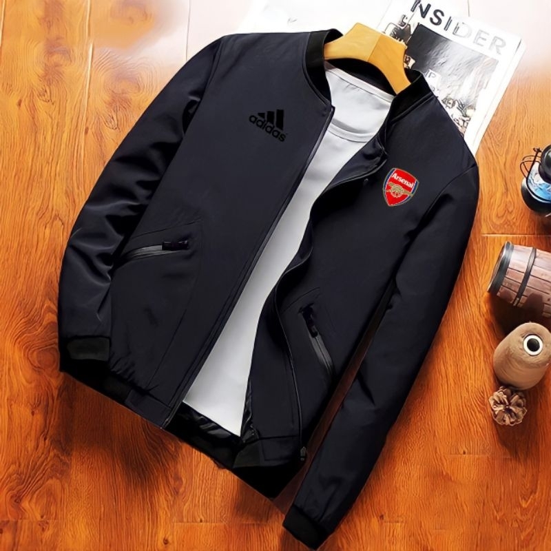 Jaket bomber Arsenal retro