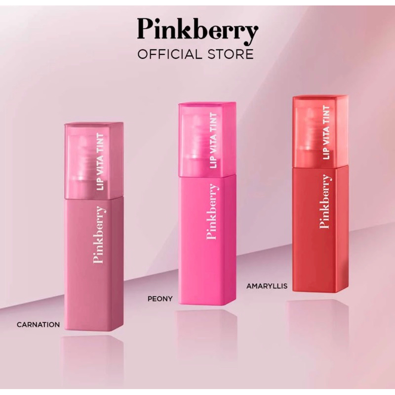 Pinkberry Lip Vita Tint 4gr { TANPA COVER / kemasan exp 2025 }