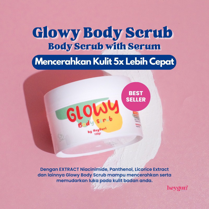 [𝐍𝐀𝐃𝐈𝐅] HEYGURL GLOWY BODY SCRUB