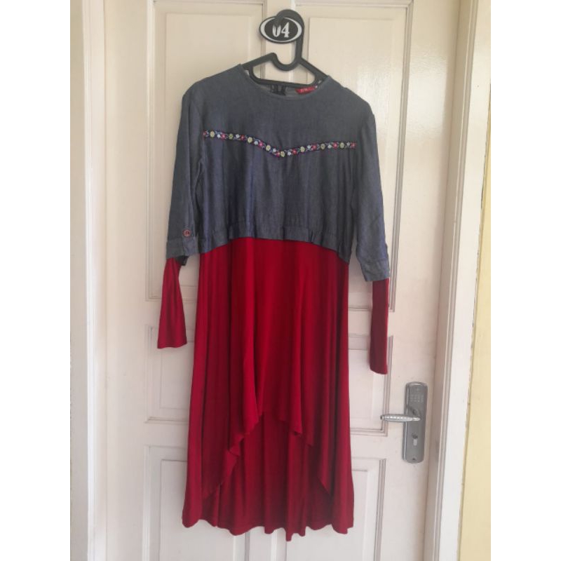 PL tunik kombinasi jeans ZOYA