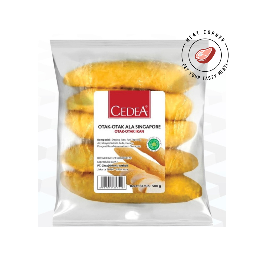 

Cedea Otak-Otak Singapore 500 Gr Meat Corner BNI