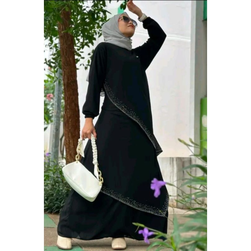 WF Gamis Malaysia Style Ceruty Premium