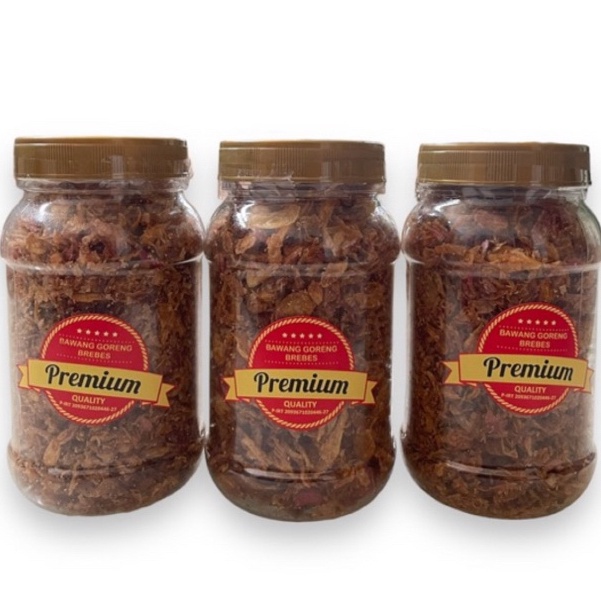 

Murah Lebay musdalifah bawang goreng 3 toples Bawang goreng brebes Premium