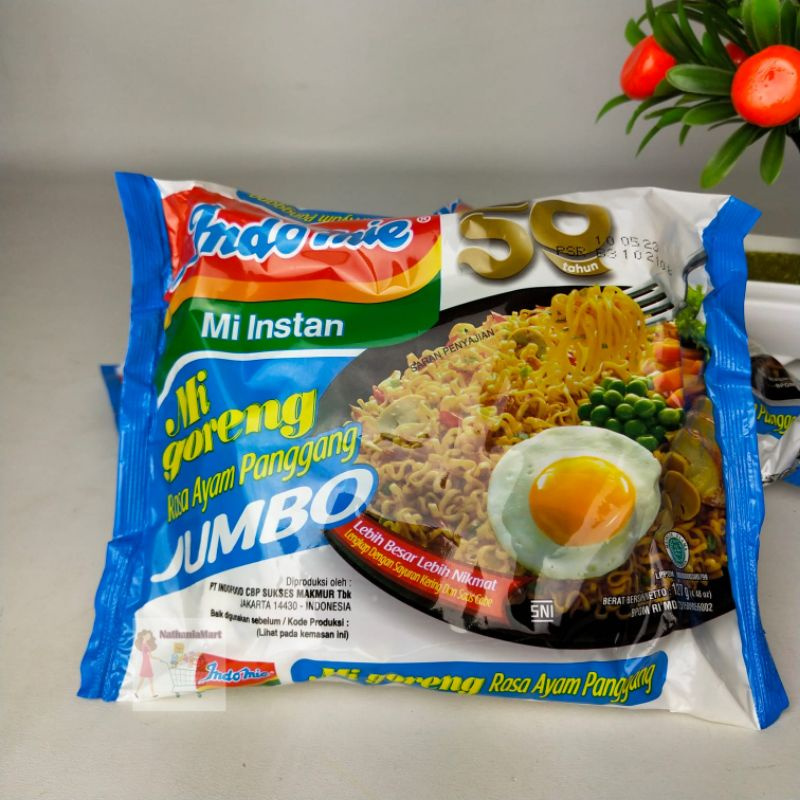 

Mie Instan Indomie Goreng Jumbo Ayam Panggang 128gram