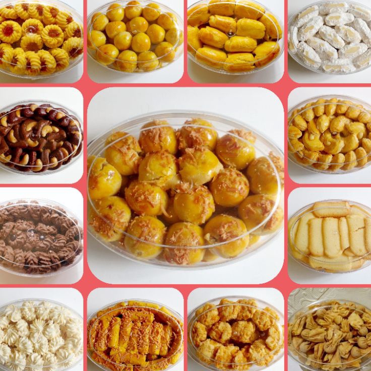 

Spesial Promo Kue kering Lebaran Best Seller Nastar keju 25gr