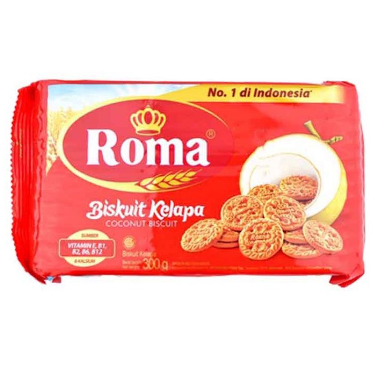 

Belanja disini ROMA Kelapa 3 gr BISKUIT Cemilan