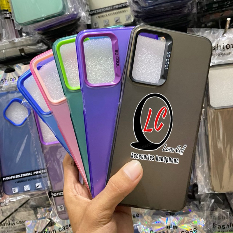 SOFT CASE IMD HYBRID OPPO A16 A16S A54S COLOUR PLATE HOLOGRAM POLOS FULL COVER