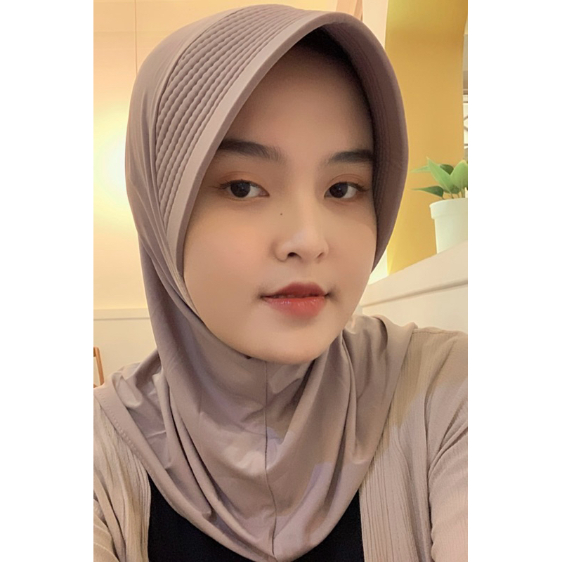 HIJAB SPORT/HIJAB INSTANT/HIJAB OLAHRAGA PET TEBAL