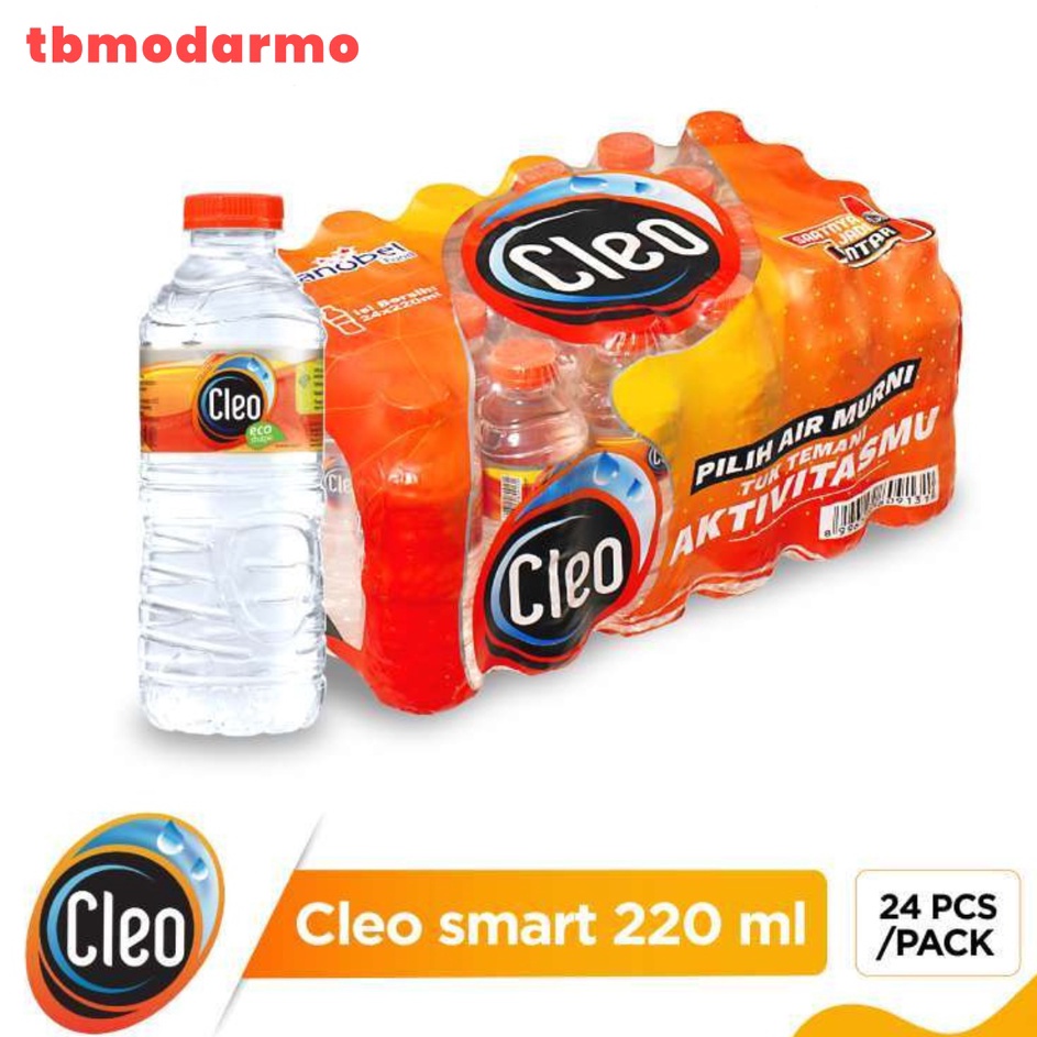 

Pro Hemat Cleo 22ml botol isi 24 botol Air Murni Cleo Pure Water Cleo Smart 22ml