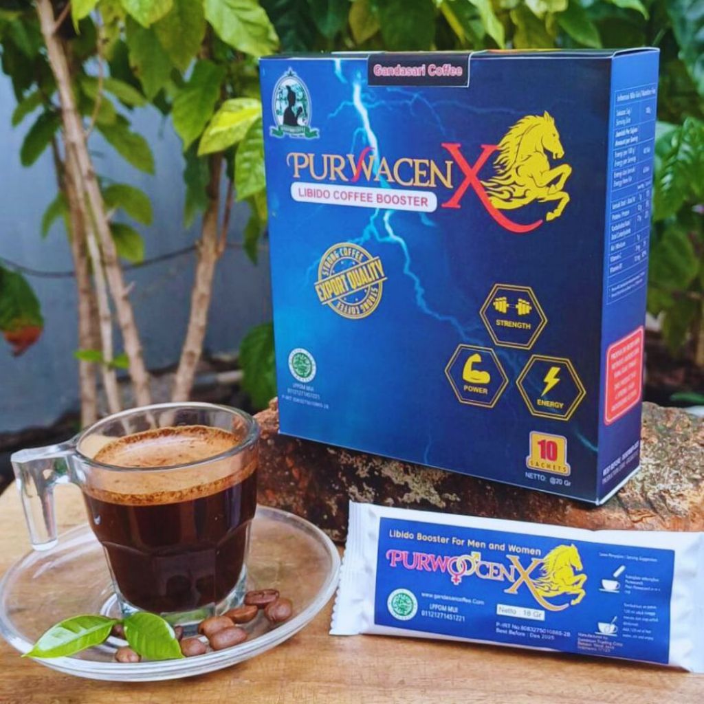 

Purwocenx Libido Coffee Booster isi 10 Sachet