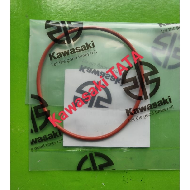 Oring liner blok ninja 250 karbu. Original Kawasaki.