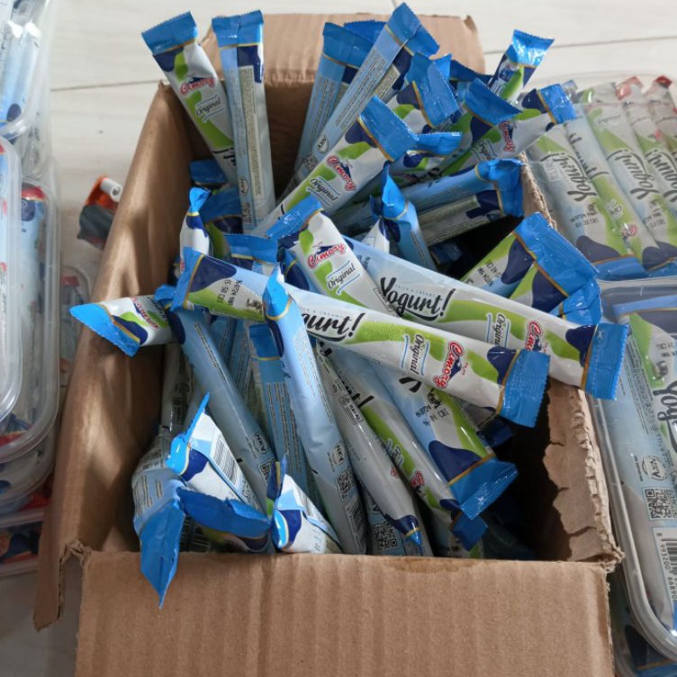 

Produk Oke Cimory Yogurt Stick 4 gram ISI 10 PCS EXP OKTOBER 224 FREE BOX BUBLEWRAP KARDUS