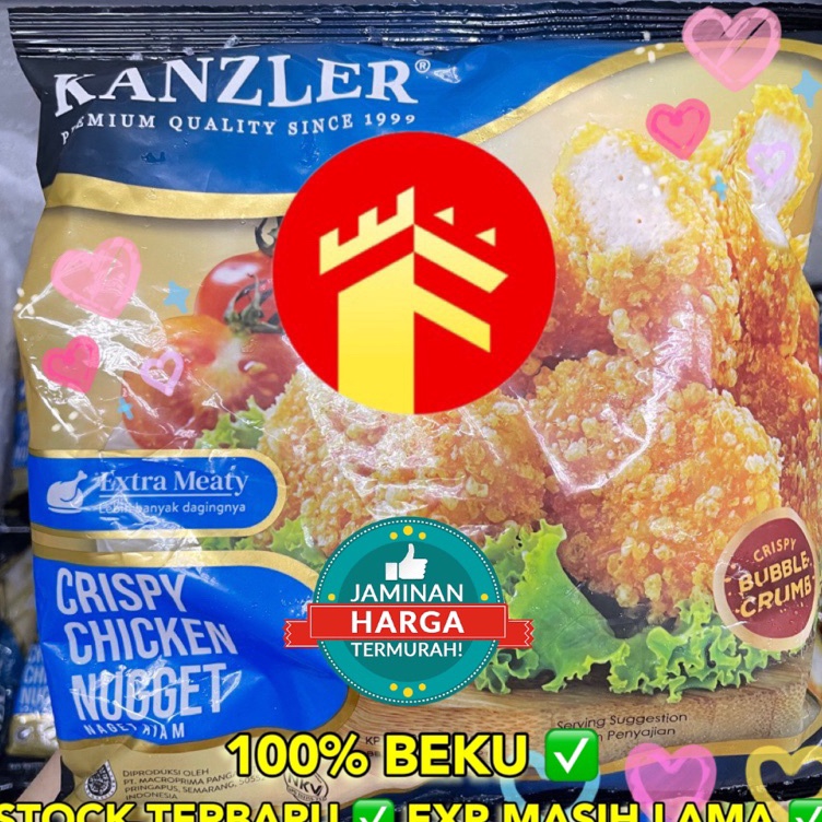 

Flash Sale KANZLER CRISPY CHICKEN NUGGET 45 GR