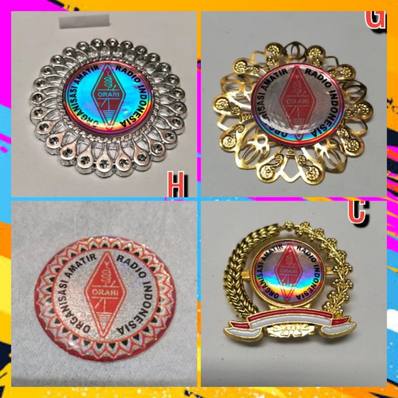 Bros pin orari amatir radio