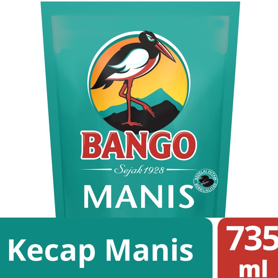 

Barang keren Bango Kecap Manis Pouch 735 mL