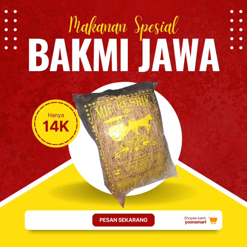 

Bakmi lethek khas Jogja Mi lethek khas bantul