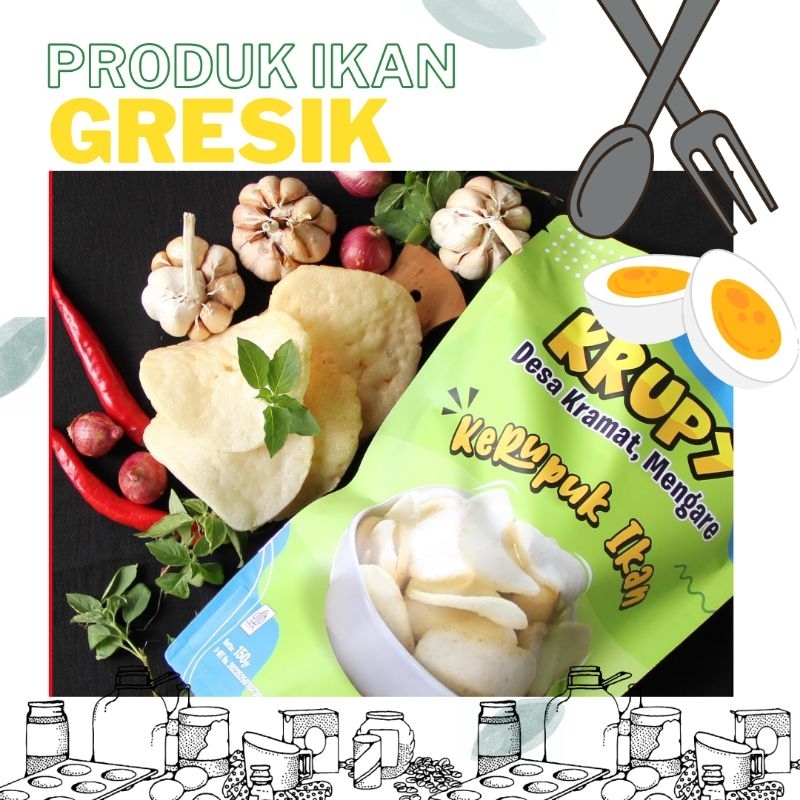 

[PRODUK GRESIK] KERUPUK IKAN KRUPY