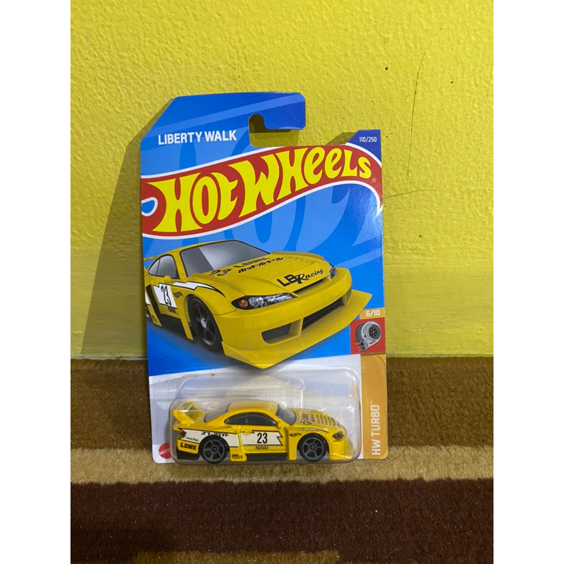 Hotwheels LB Super Silhouette Nissan Silvia (S15) Kuning