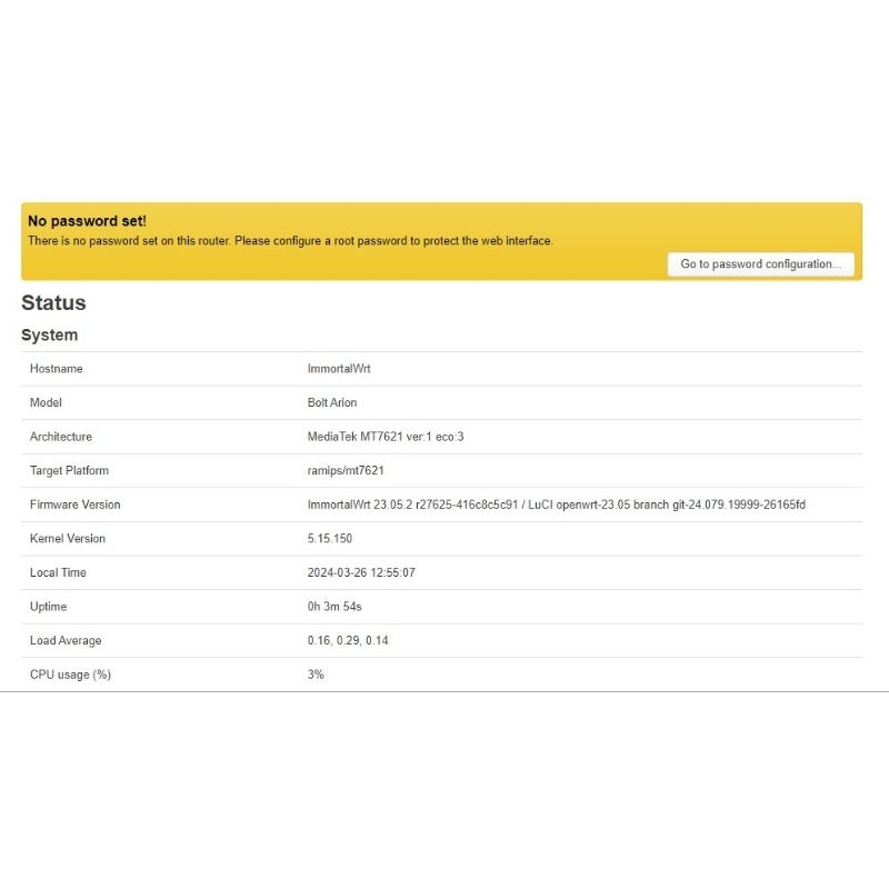 Bolt PL100 OpenWRT