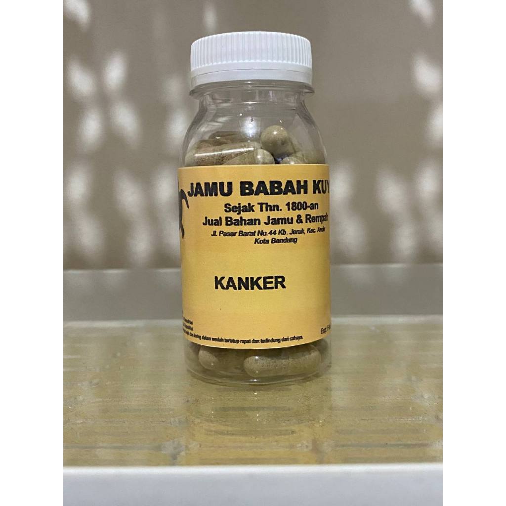 Jamu Babah Kuya - Kanker (50 Kapsul) Herbal