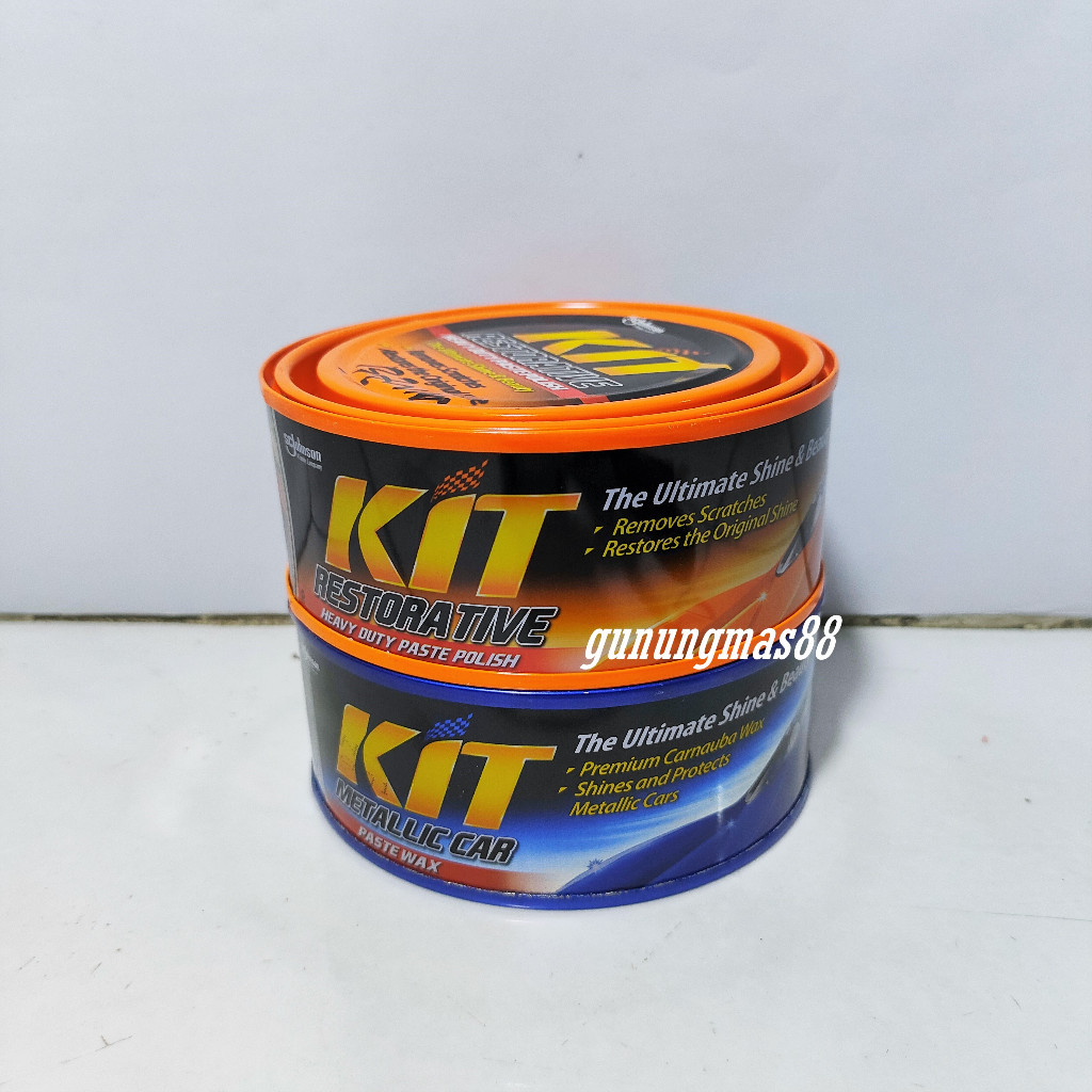 Pengkilat Body SC Johnson Kit Restorative Heavy Duty Paste Polish Kuning / Kit Metallic Car Paste Wa