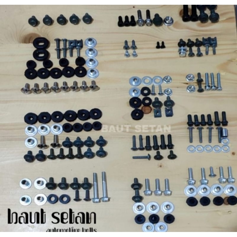 PROMO 5.5Baut fullset body yamaha f1zr/baud lengkap original full body force 1