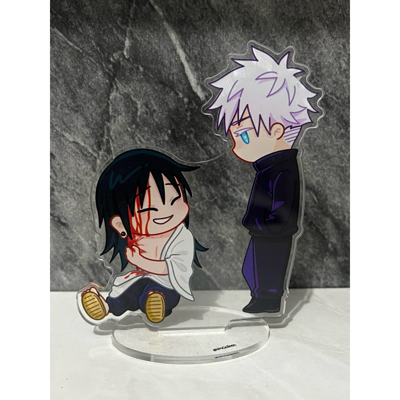 standee jujutsu kaisen gojo satoru geto suguru chibi