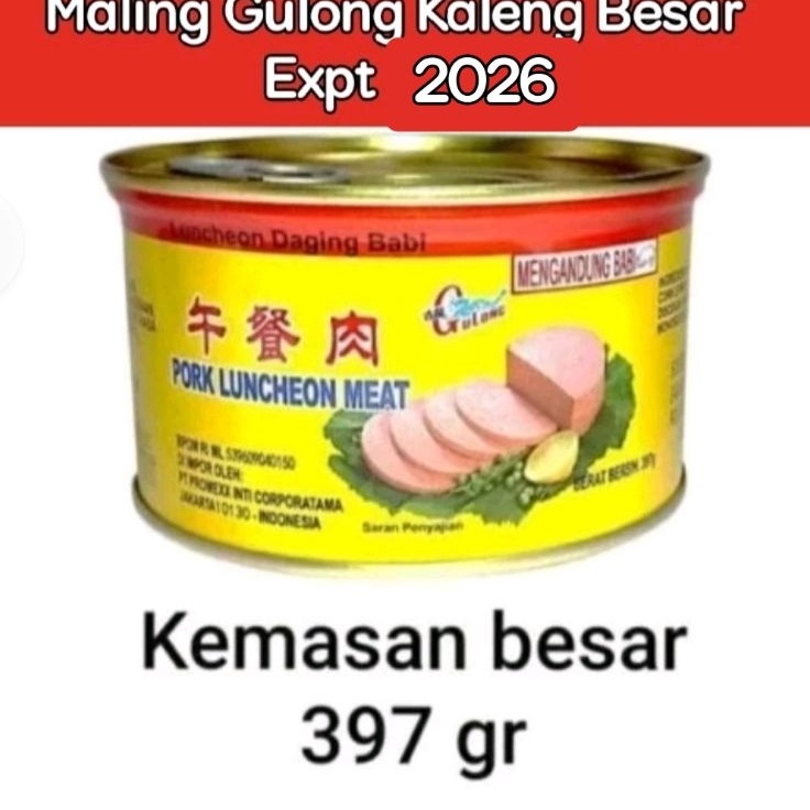 

Promo Sekarang Maling Gulong Daging Maling Pork Luncheon Meat GULONG 397 gr