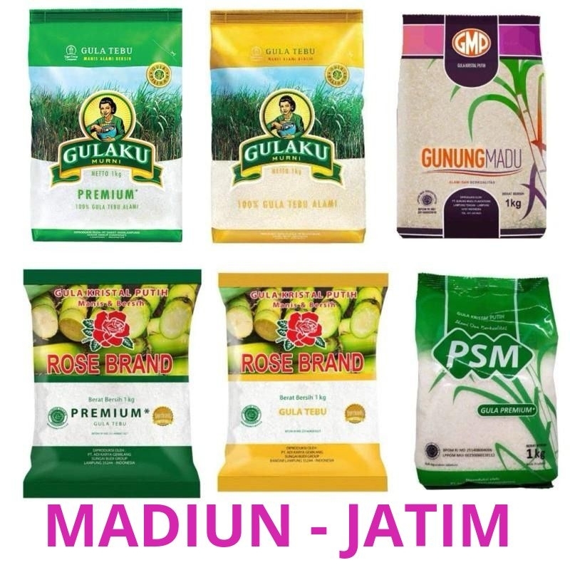 

Gula Kemasan 1000gram [MDN-JATIM] Random