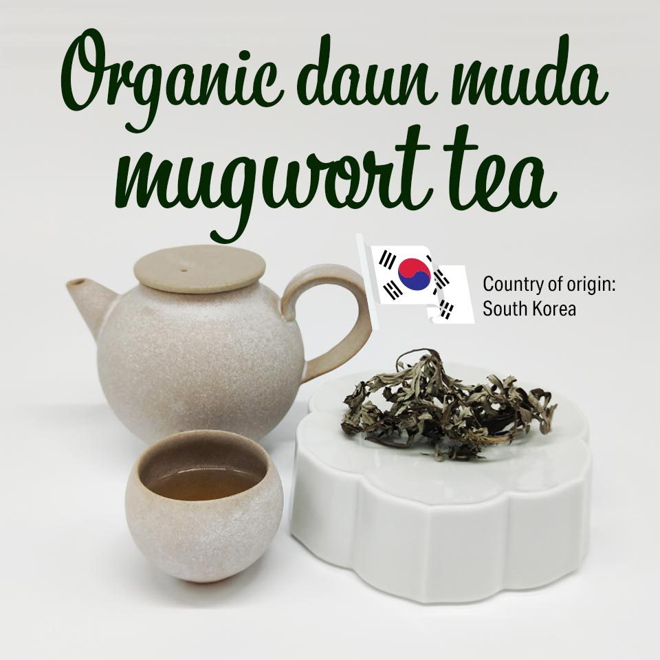 

[Teh Korea] Organic daun muda mugwort tea