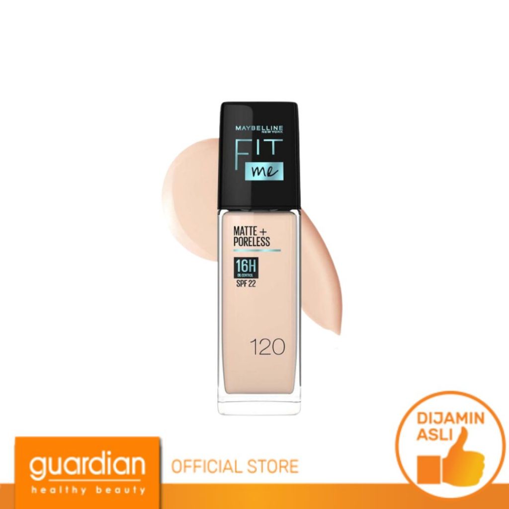 Maybelline Fit Me Matte + Poreless Liquid Foundation Make Up 30ml