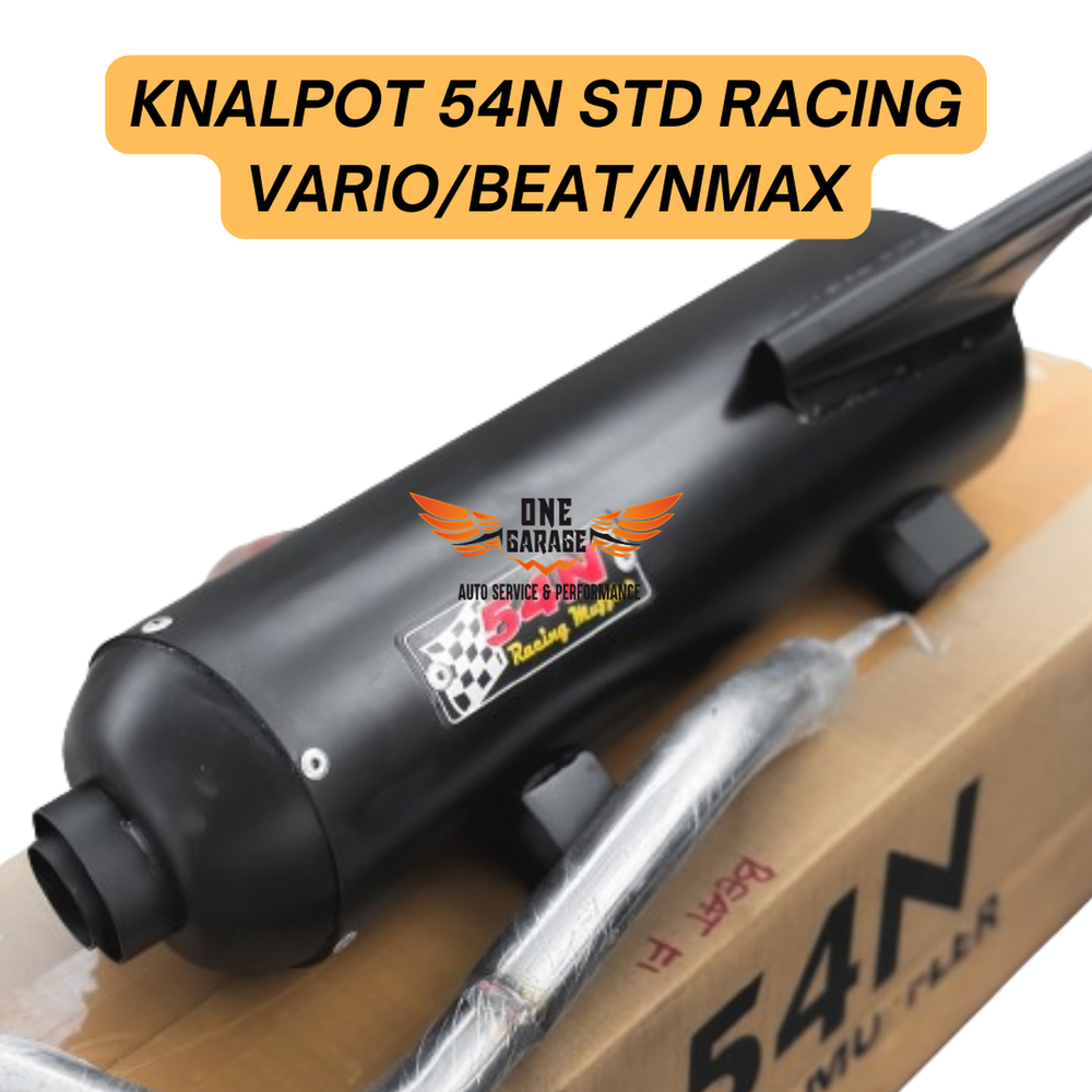 Knalpot 54N STD Racing Aerox NMAX New Aerox Old NMAX Old Vario 125 Vario 150 Vario 160 All scoopy