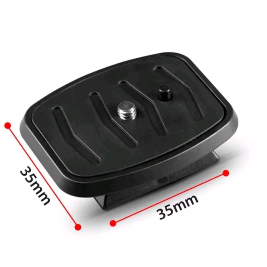 Quick Release Plate for tripod excell takara Somita bilico 35 x 35 Yunteng Weifeng 3520