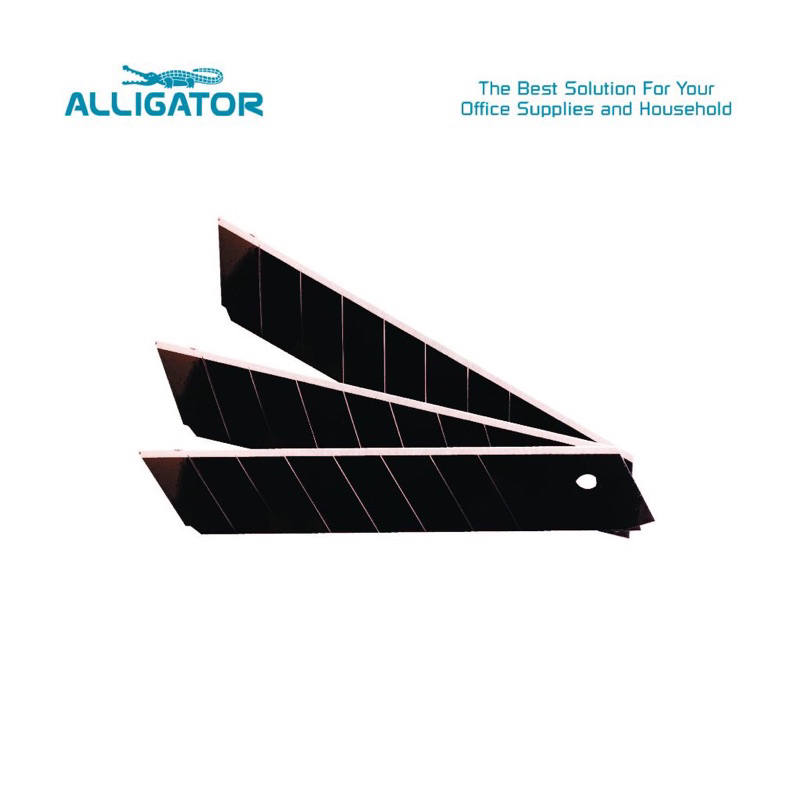 

Alligator Refill Cutter Black 77 Isi 5pcs