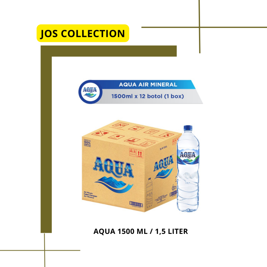 

AQUA Botol 1500 ML 1 Dus Isi 12 Botol