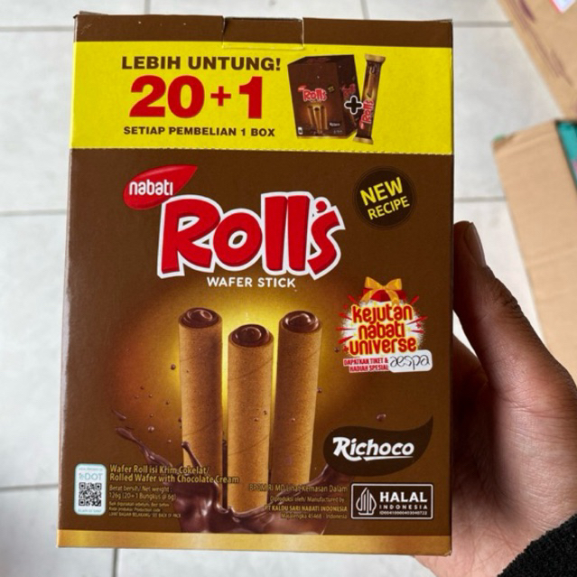

Rollis Nabati Richoco (isi 21 pcs)