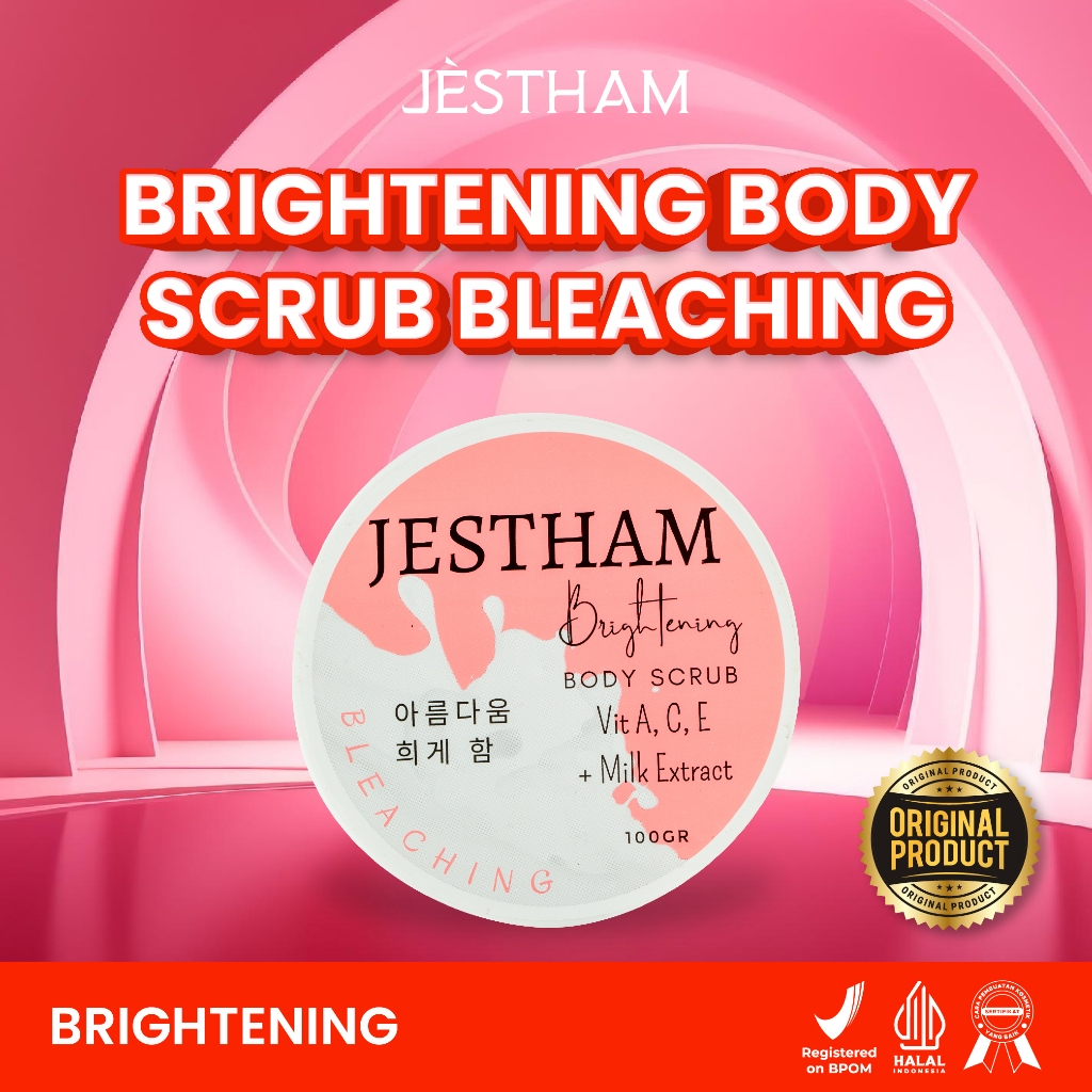 [ORIGINAL] Jestham Brightening Body Scrub Bleaching