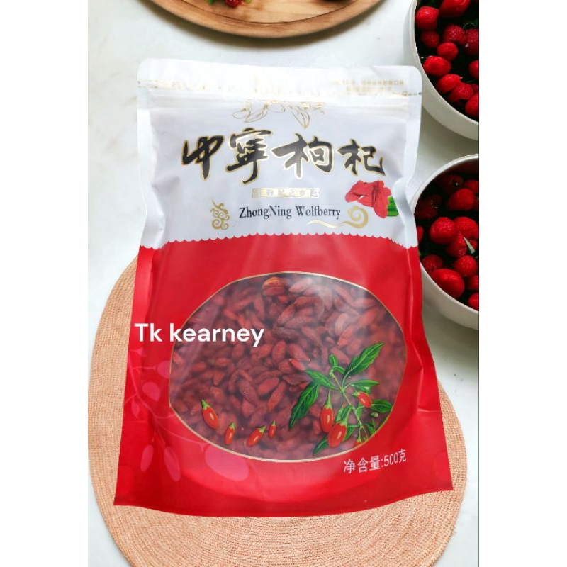 

goji berry kualitas Bagus 500g -gojiberry-kiche/kici/gouci /qi ci