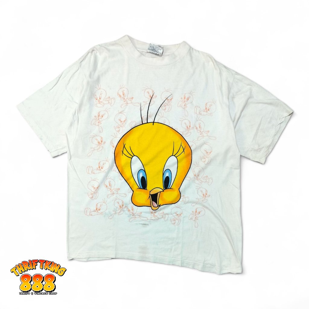 Kaos Vintage 90's Kartun Tweety