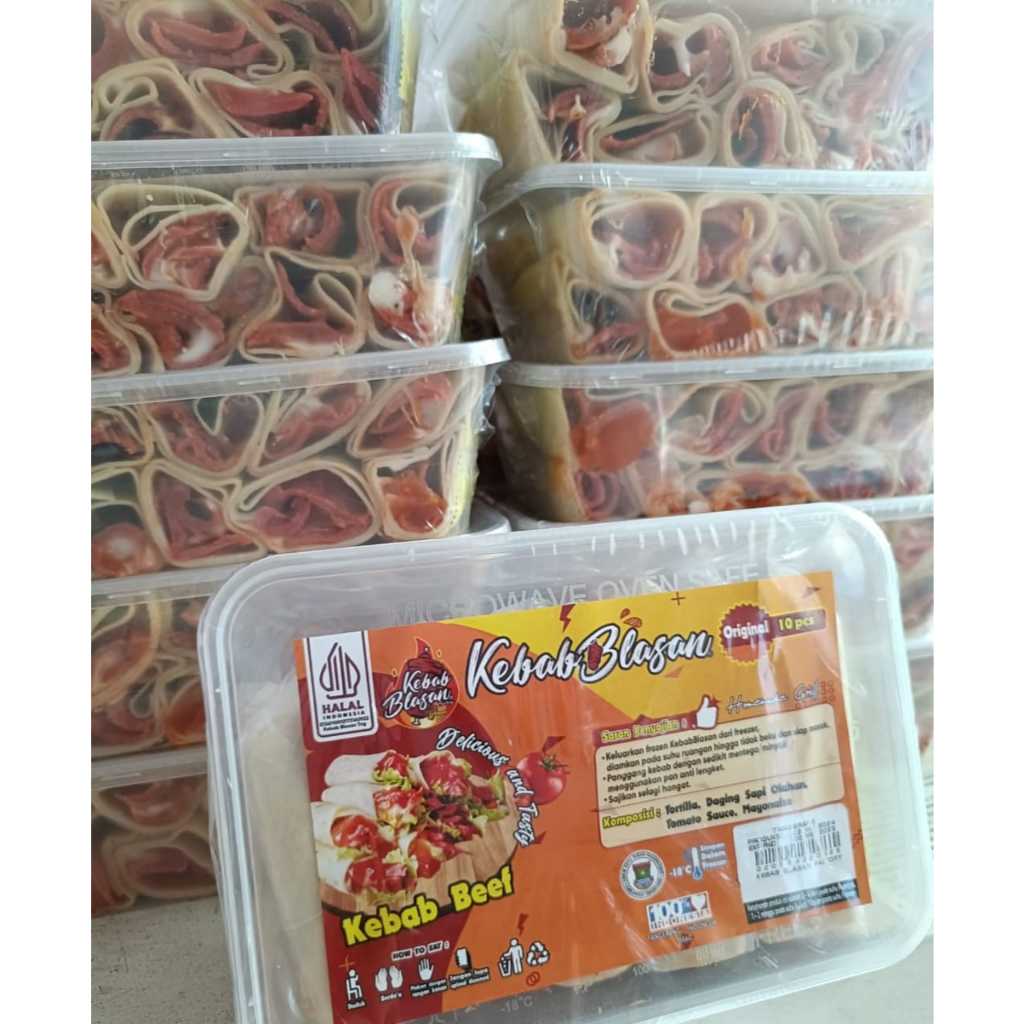 

Kebab Blasan ORI tanpa sayur isi 10pcs