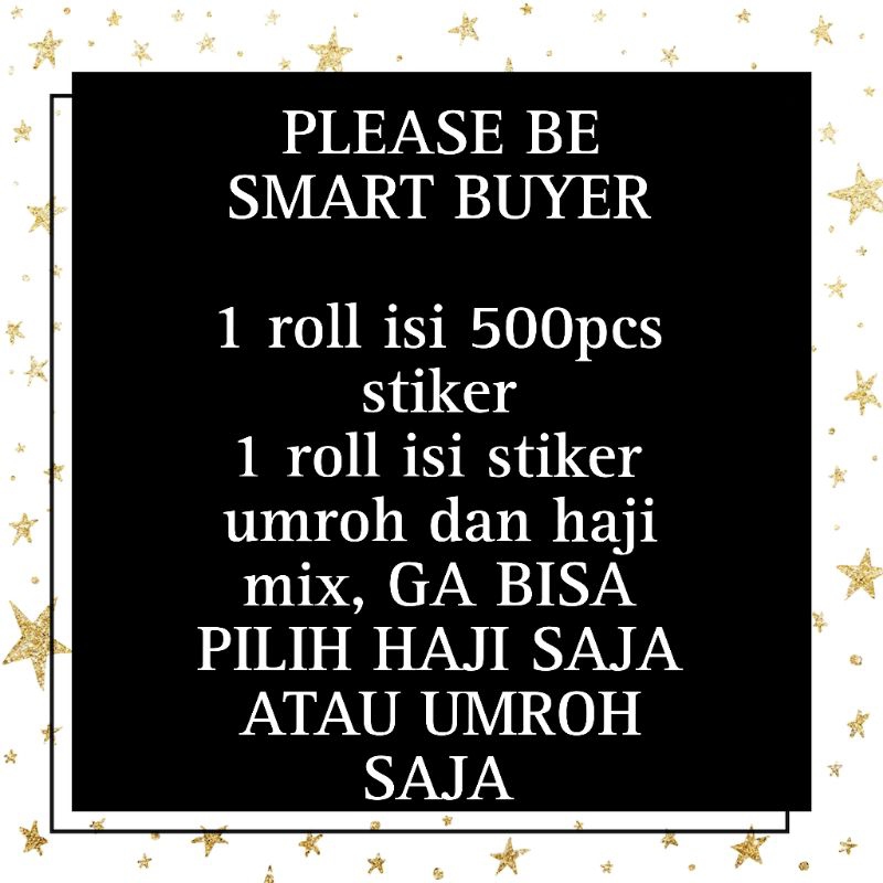 

Stiker Khusus Umroh dan Haji, Ramadhan, dan Idul Fitri