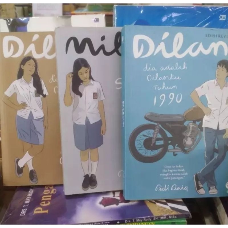 buku novel dilan milea original