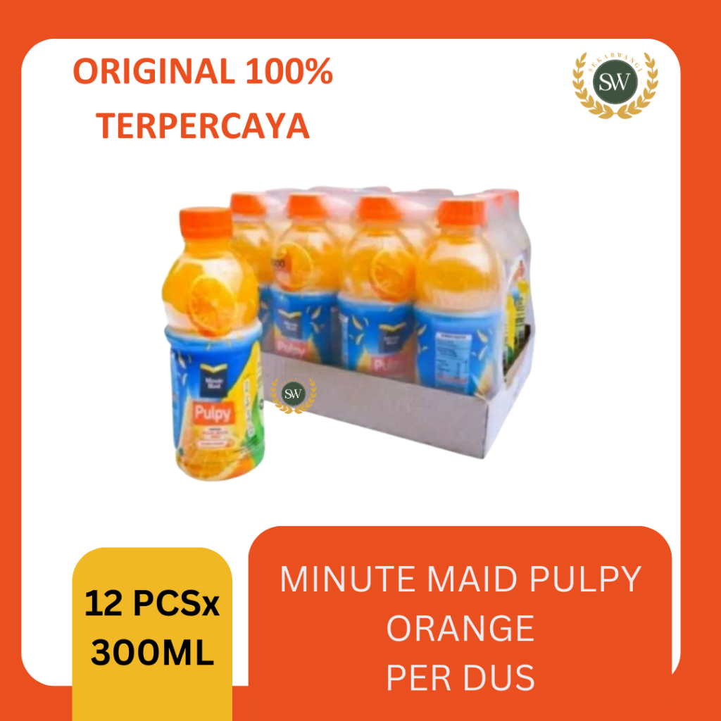 

MINUTE MAID PULPY ORANGE -PER DUS - ISI (12X300ML)