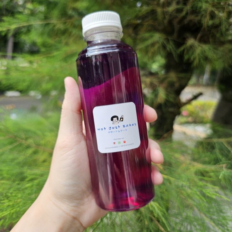

Minuman teh bunga teleng, minuman kesehatan / sari teleng