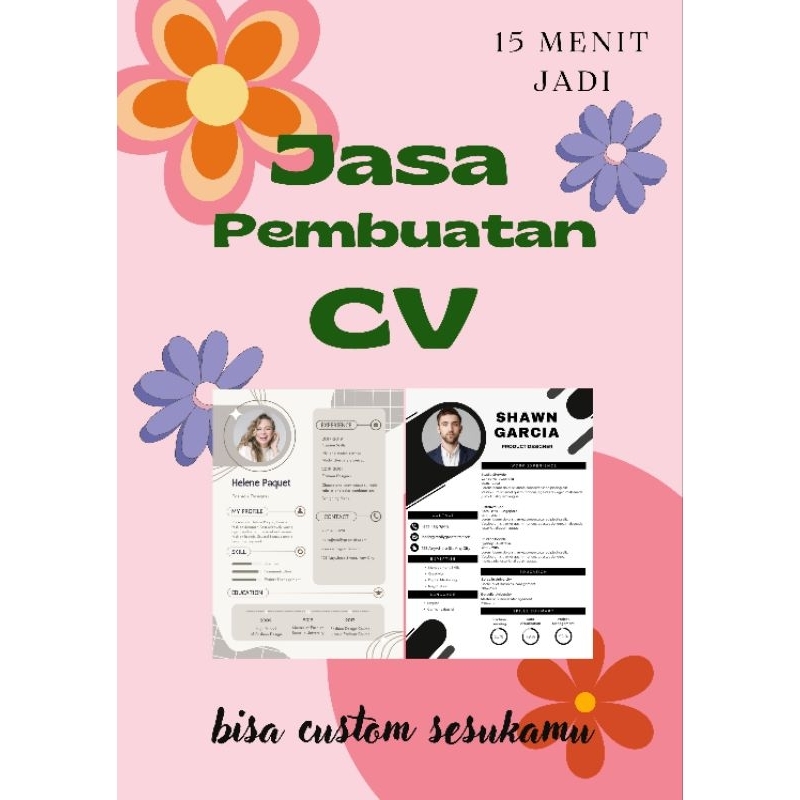

Jasa Pembuatan CV Murah Kekinian