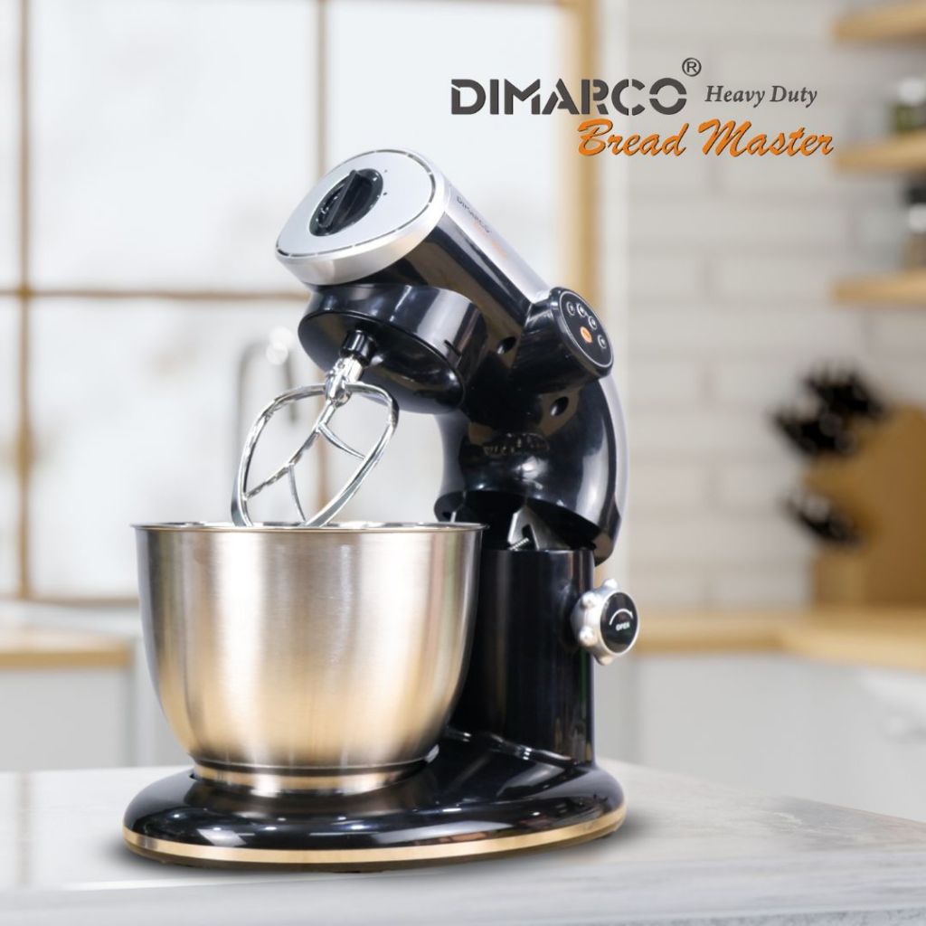 DIMARCO BREAD MASTER  Mixer Standing Mixer 4 Level Kecepatan Pengaduk Adonan ,Cake,Butter, Wipping C